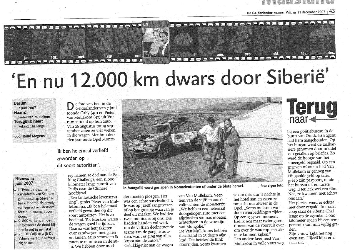 Krant Siberie